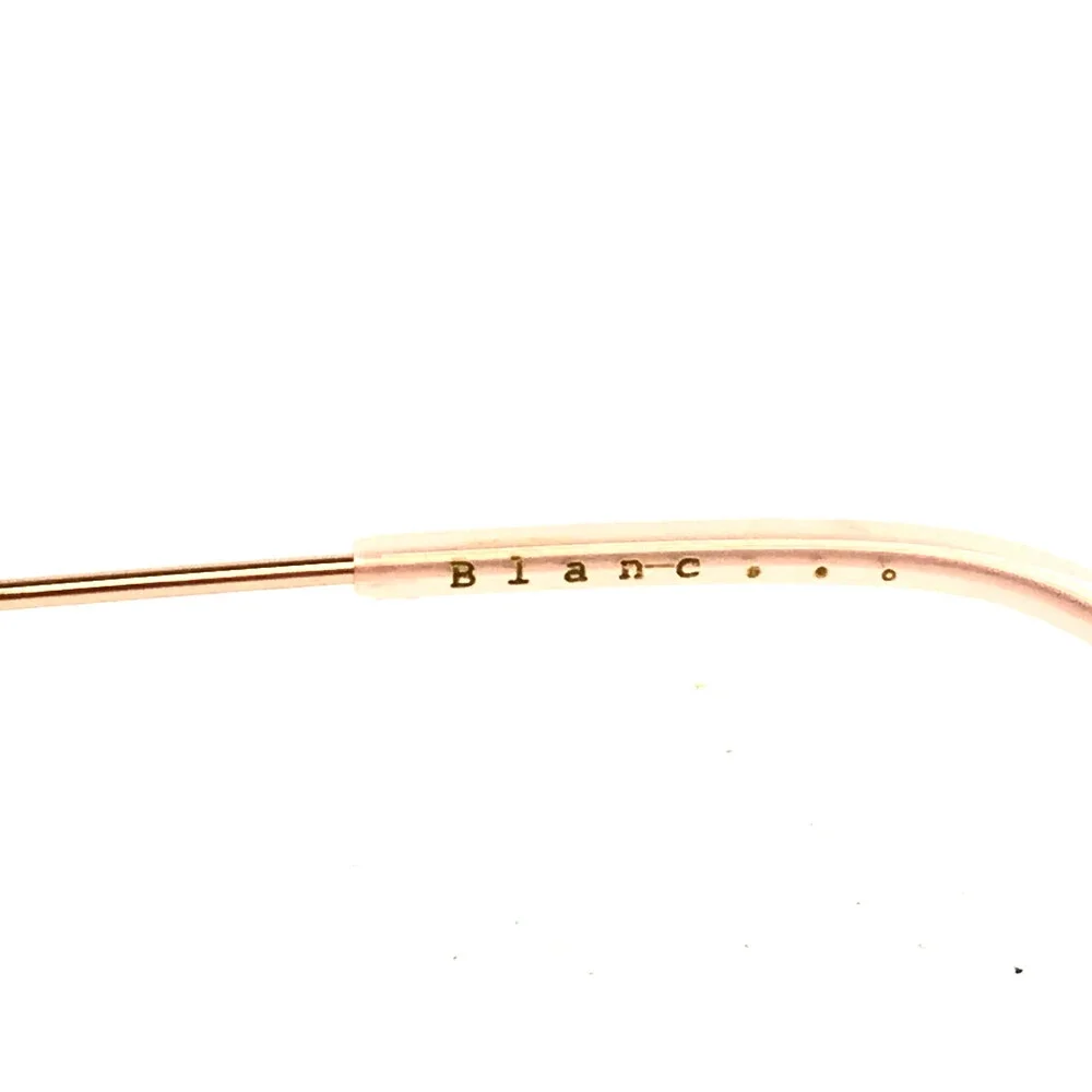 Nathalie Blanc Sunglasses ULYSSE 246 Rose Gold Frames with Pink Gradient Lenses